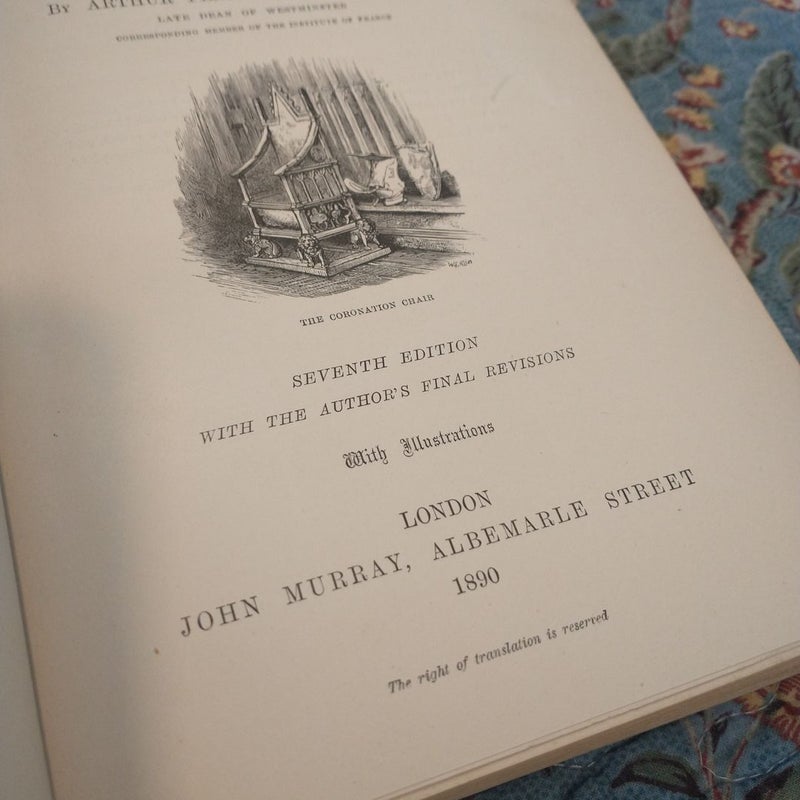 Memorials of Westminster Abbey 7th Edition 1892