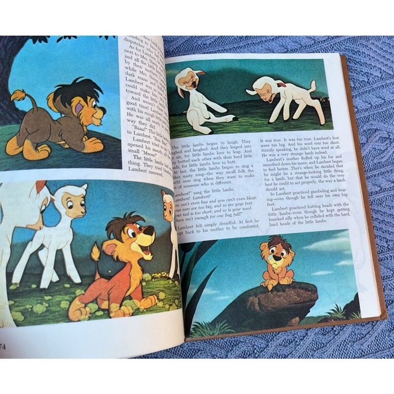 Three [3] Vintage Walt Disney: Fantasy on Parade |  Great Moments in Fiction | Adventures in Fact 1977 Activity & Storybooks