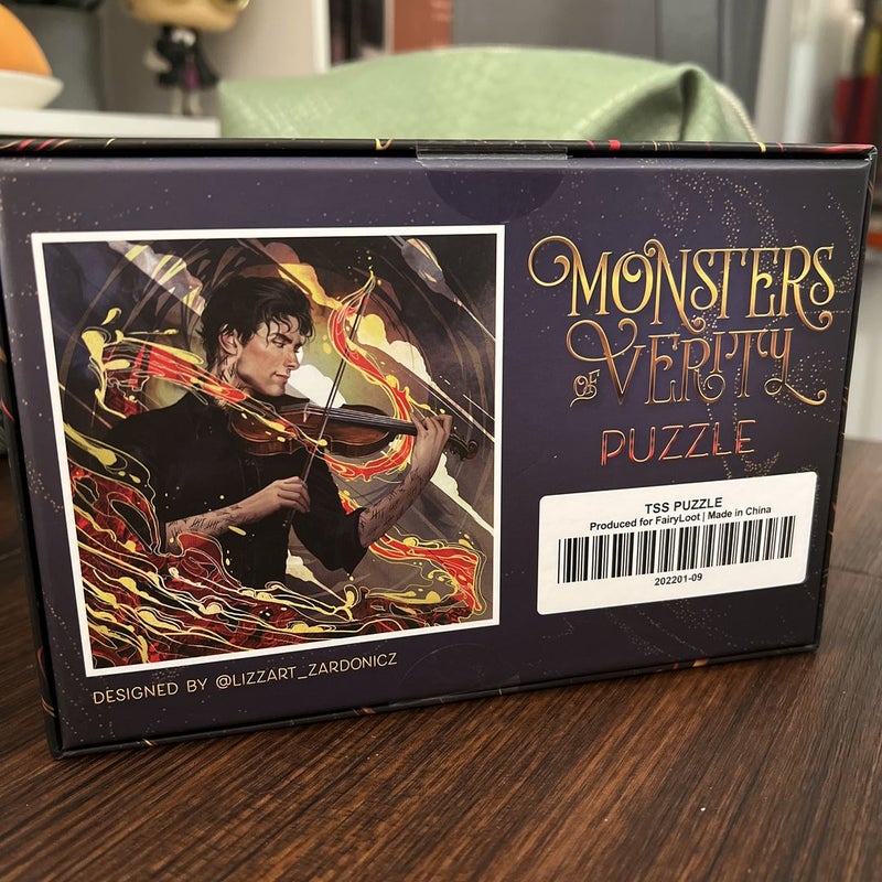 Fairyloot Monsters of Verity Puzzle