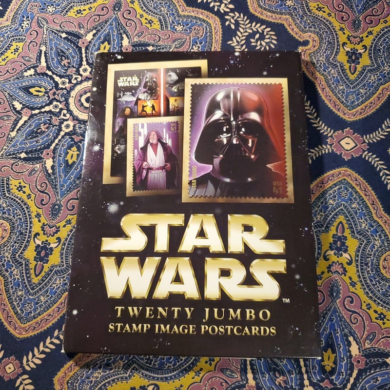 Star Wars Twenty Jumbo Stamp Image Post Cards