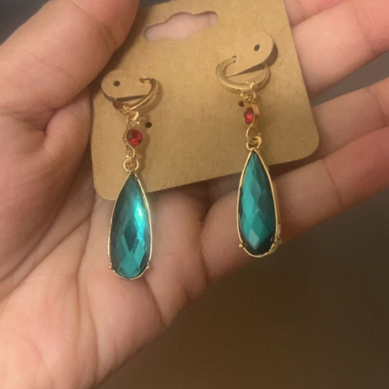 howl's moving castle inspired earrings