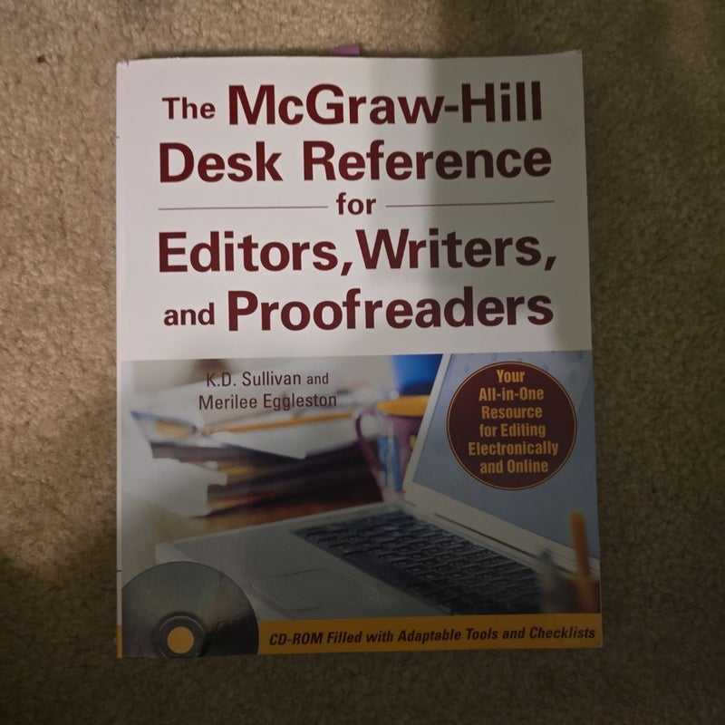 The Mcgraw-Hill Desk Reference for Editors, Writers, and Proofreaders(Book + CD-ROM)