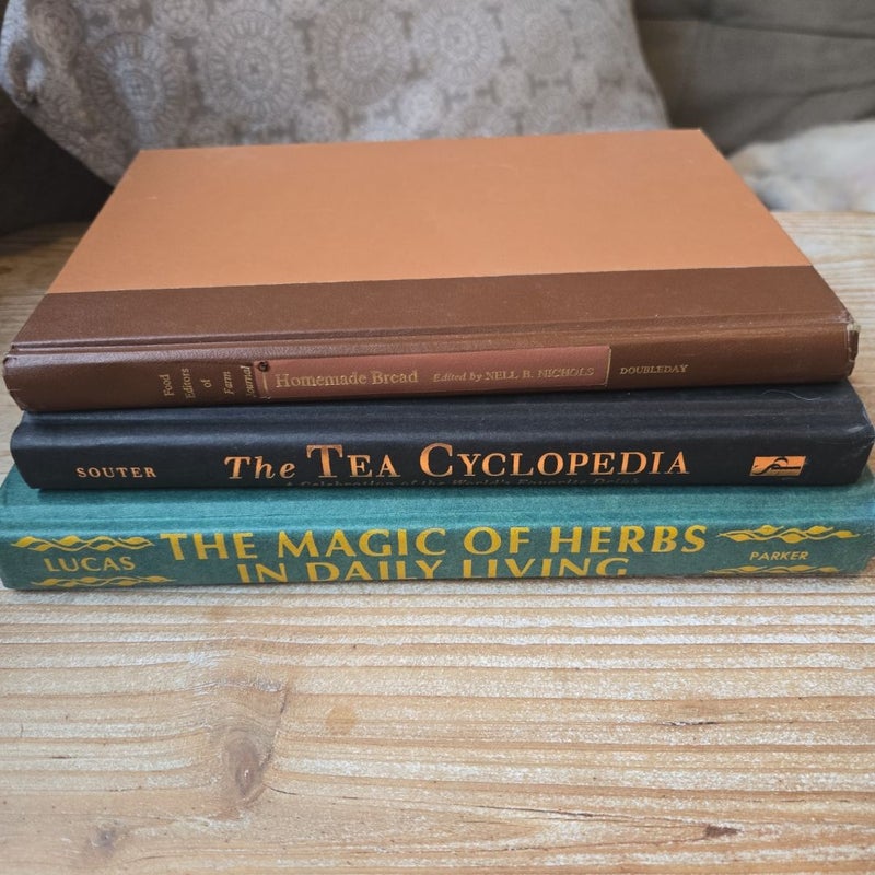 Bundle - Homemade Bread, Tea Cyclopedia & Magic of Herbs in Daily Living