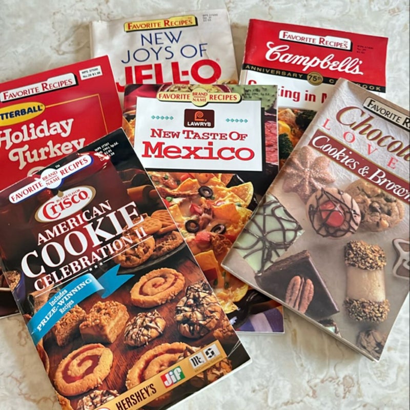 6 Recipe Booklet Bundle 