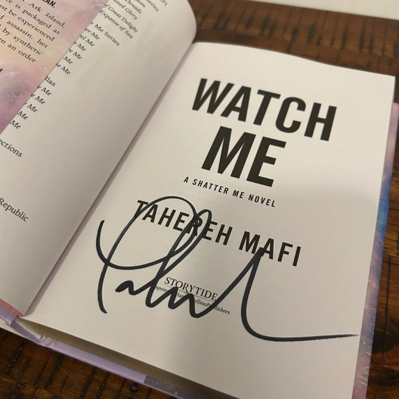 Signed Watch Me Deluxe Edition