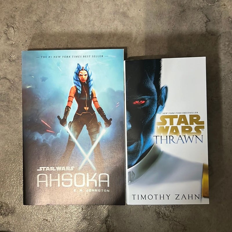 Star Wars Ahsoka and Star Wars Thrawn
