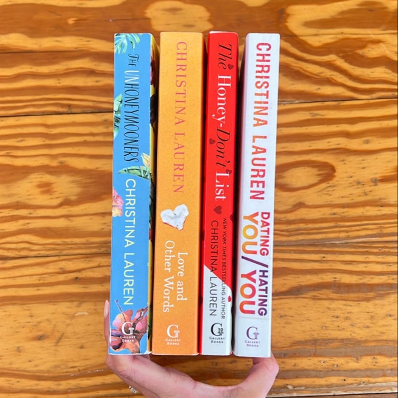 Christina Lauren 4 book bundle 