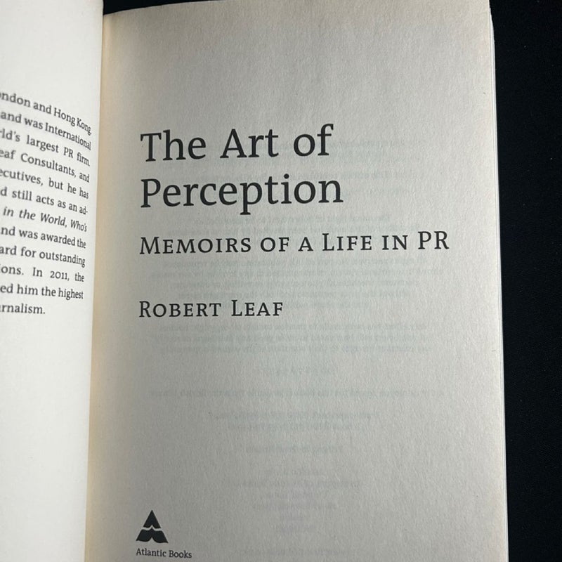 The Art of Perception