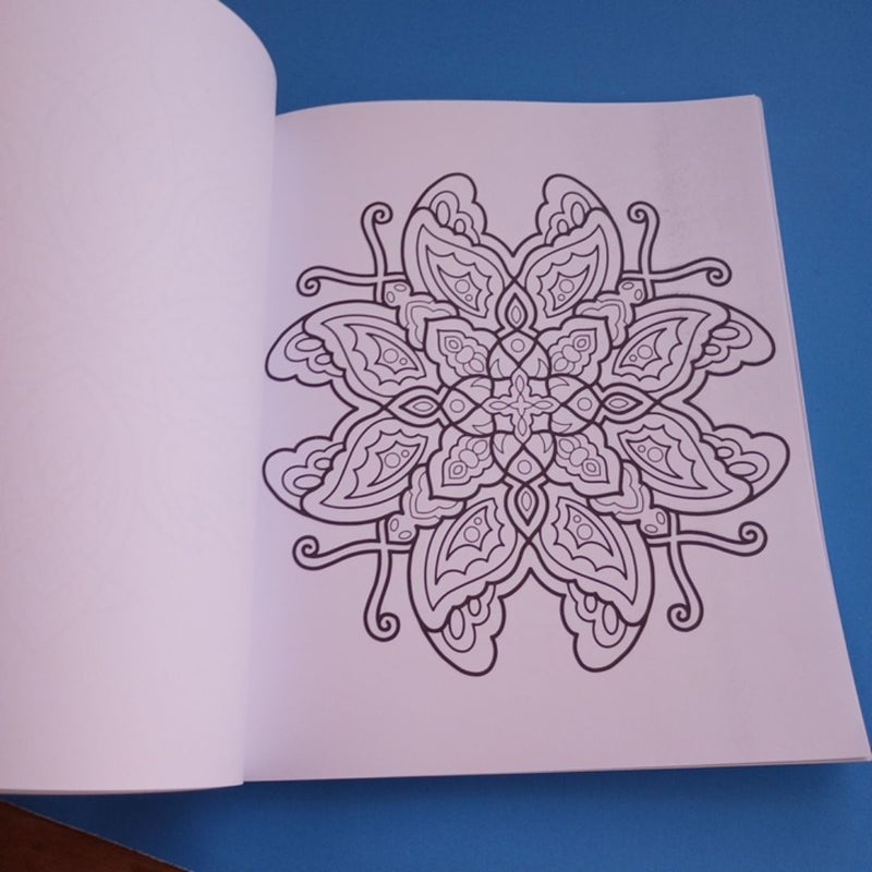 Mindful Meditation Mandala Coloring Book 