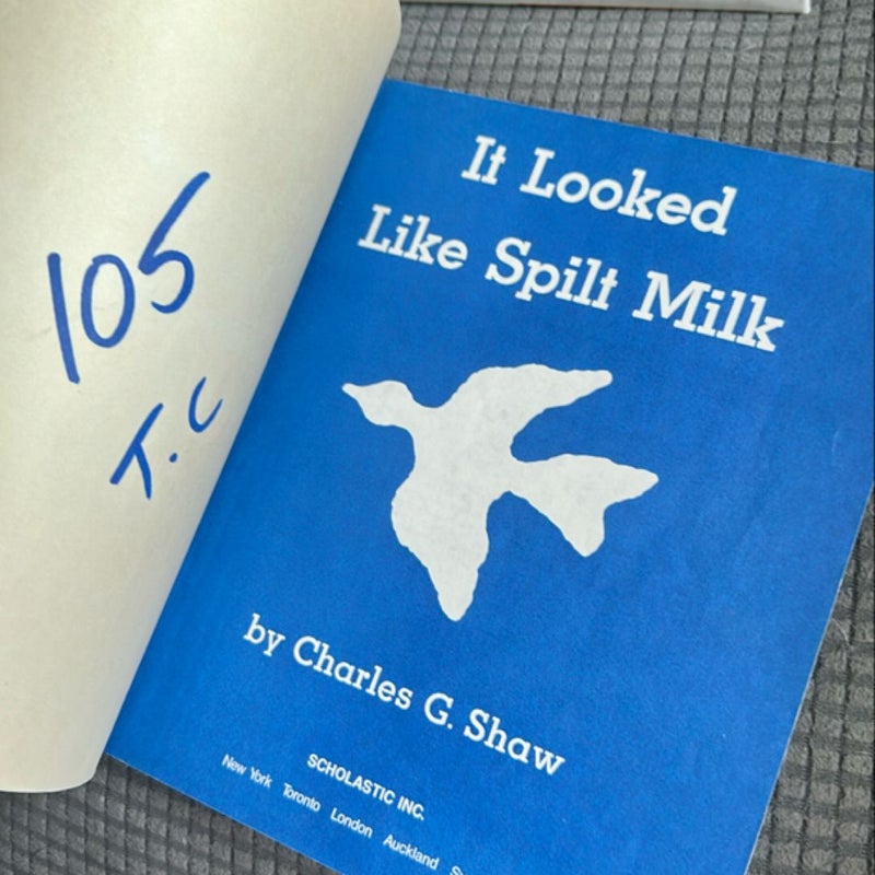 It Looked Like Spilt Milk