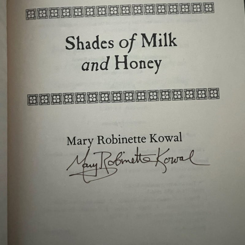 Shades of Milk and Honey + Glamour in Glass Autographed