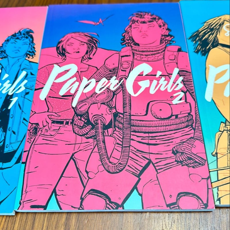 Paper Girls Volumes 1-3 Lot
