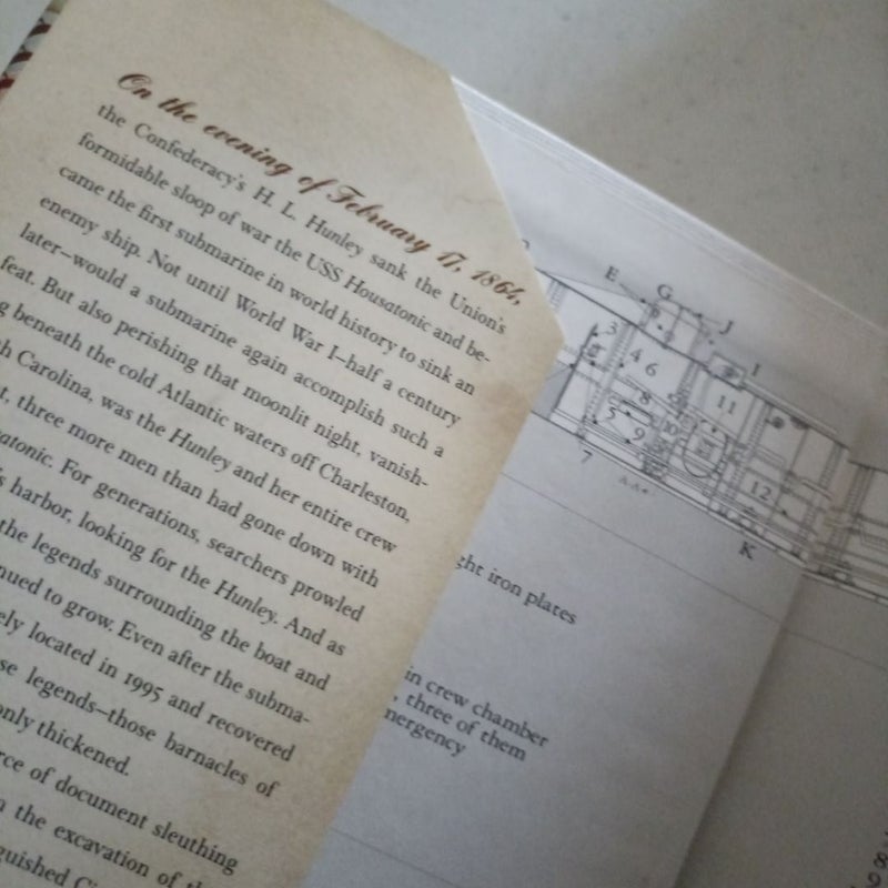 The H. L. Hunley SIGNED 1st ed.