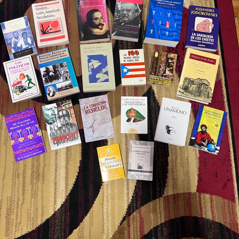 Mega Lot 20 Latin American Studies books - high Quality 