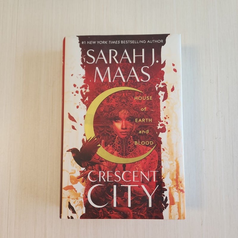 HOUSE OF EARTH AND BLOOD Sarah J. Maas Hardcover First Edition, 1st Print 2020