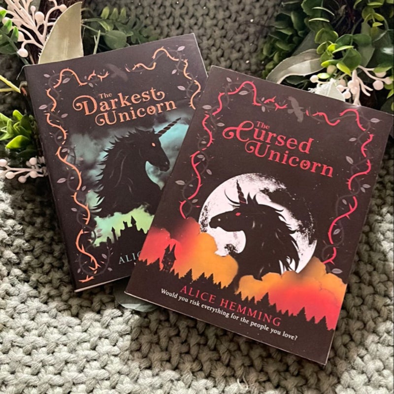 The Cursed Unicorn (SET OF 2 BOOKS 🦄)