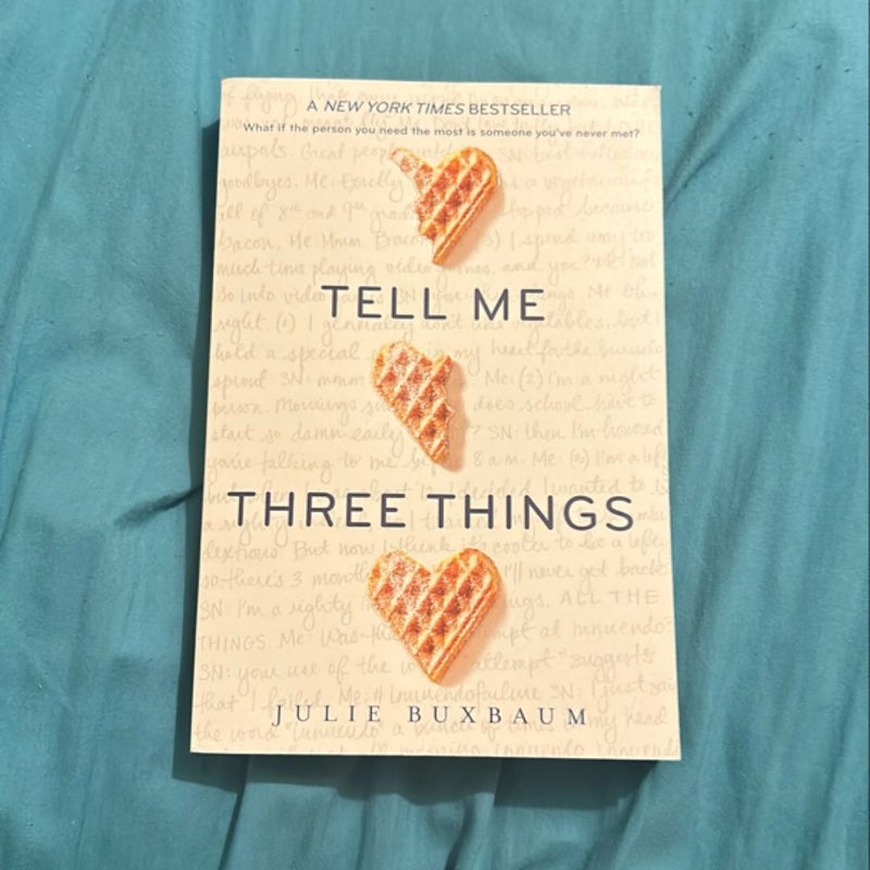 Tell Me Three Things