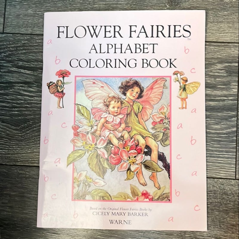 The Flower Fairies Alphabet Coloring Book