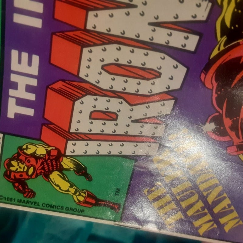 The Invincible Iron Man 156 1st appearance of The Mauler