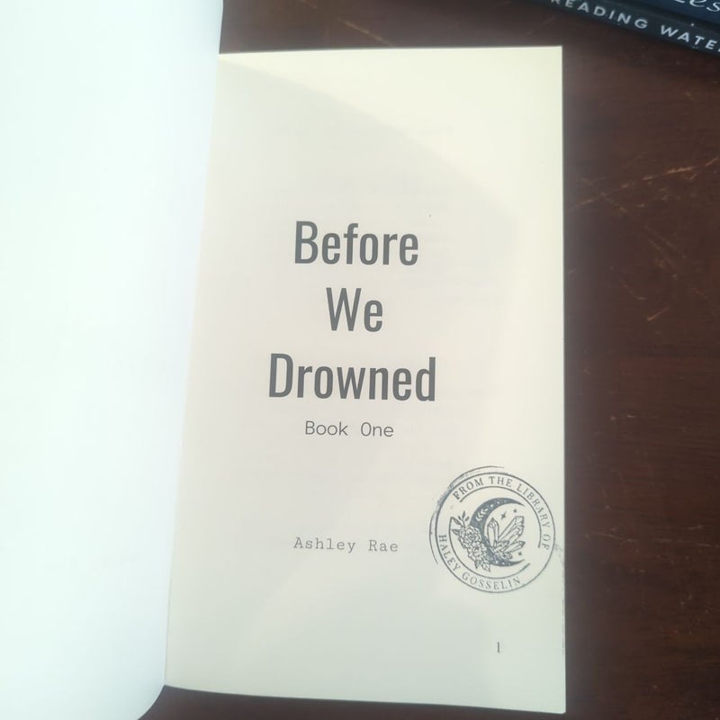 Before We Drowned SERIES 