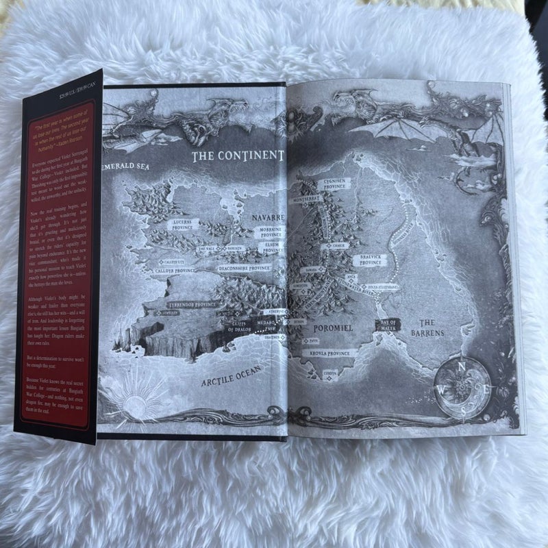Iron Flame FIRST EDITION with Black Sprayed Edges