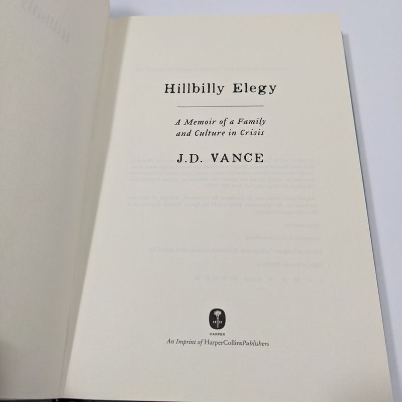 Hillbilly Elegy