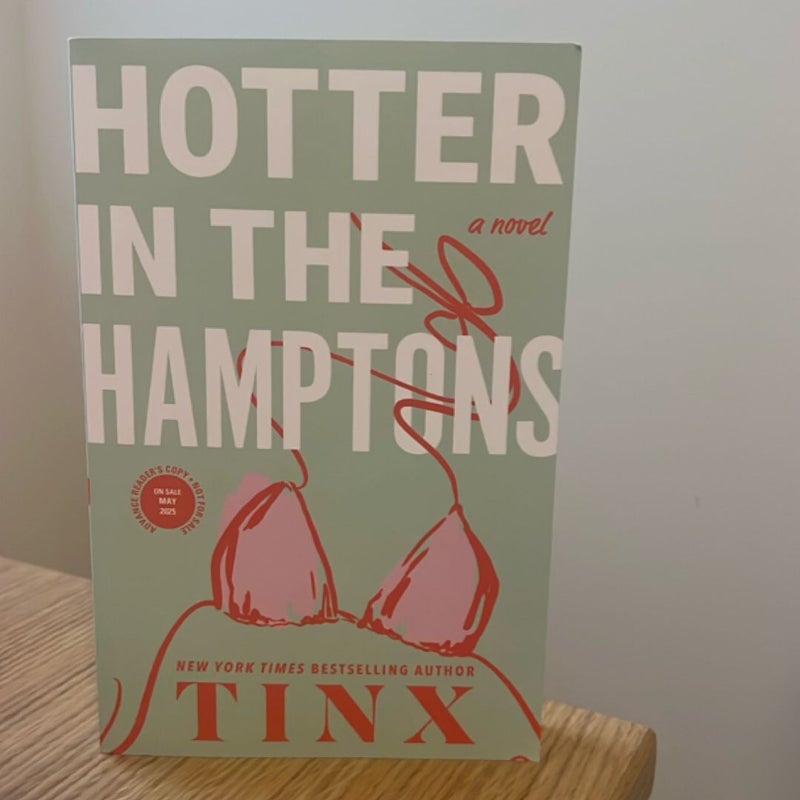 Hotter In The Hamptons Signed ARC