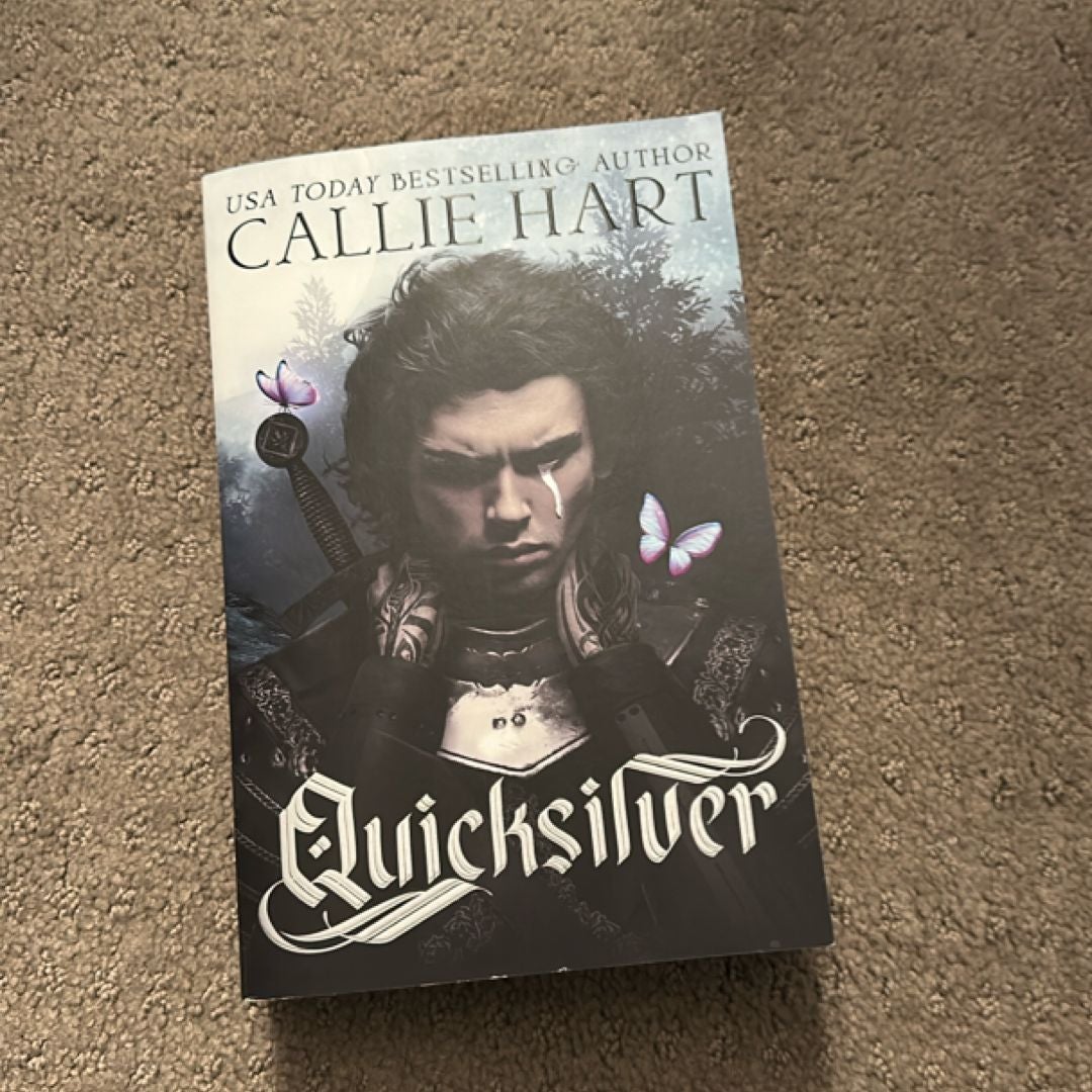 Quicksilver SIGNED Spanish sprayed edges edition by Callie hart