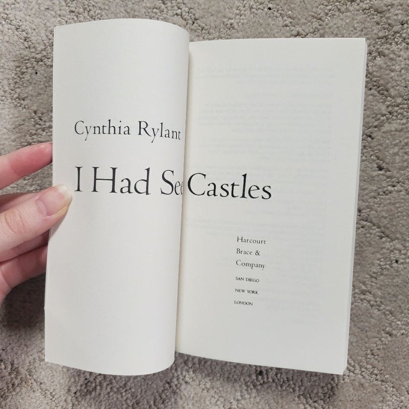 I Had Seen Castles (1st Paperback Edition, 1995)