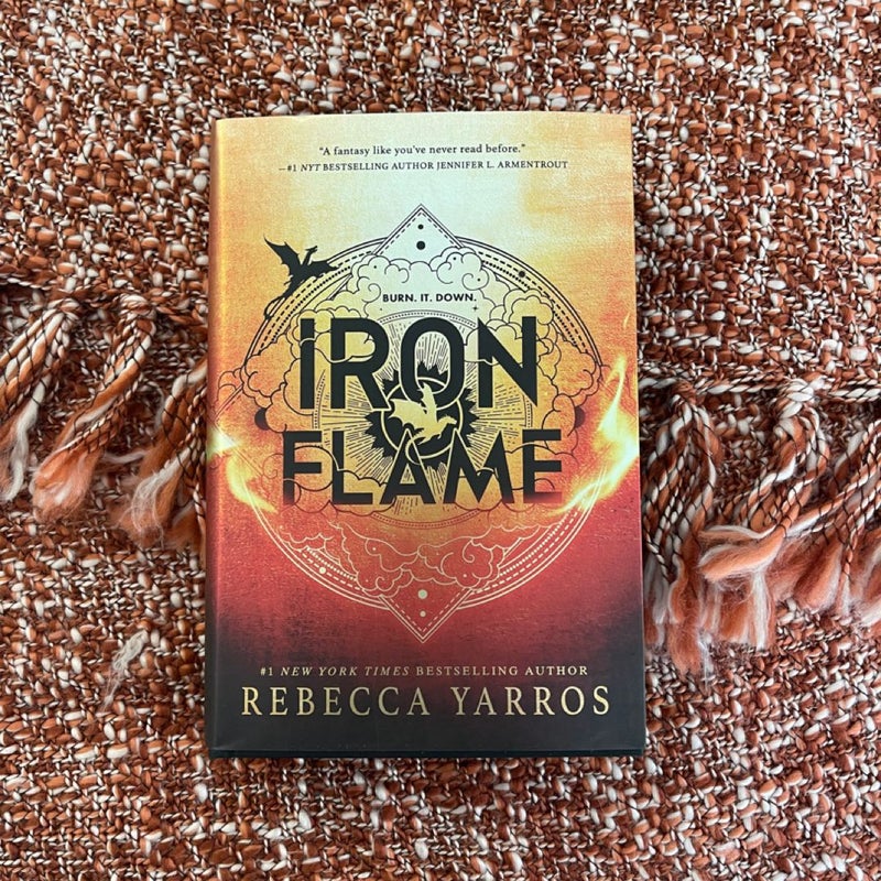 Iron Flame (1st edition w/ sprayed edges)