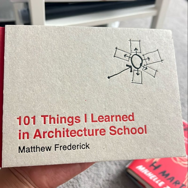 101 Things I Learned in Architecture School