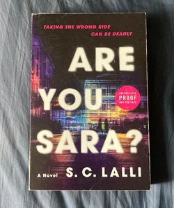 Are You Sara? ARC