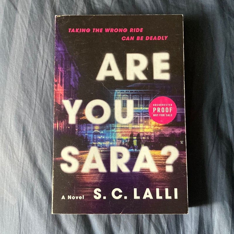 Are You Sara? ARC