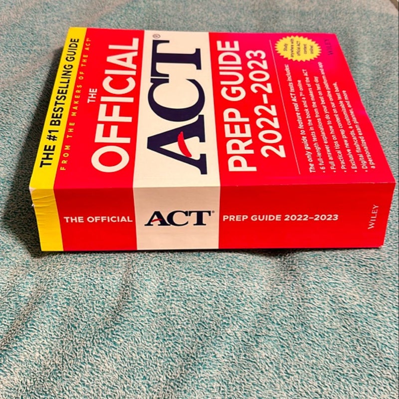 The Official ACT Prep Guide 2022-2023, (Book + Online Course)