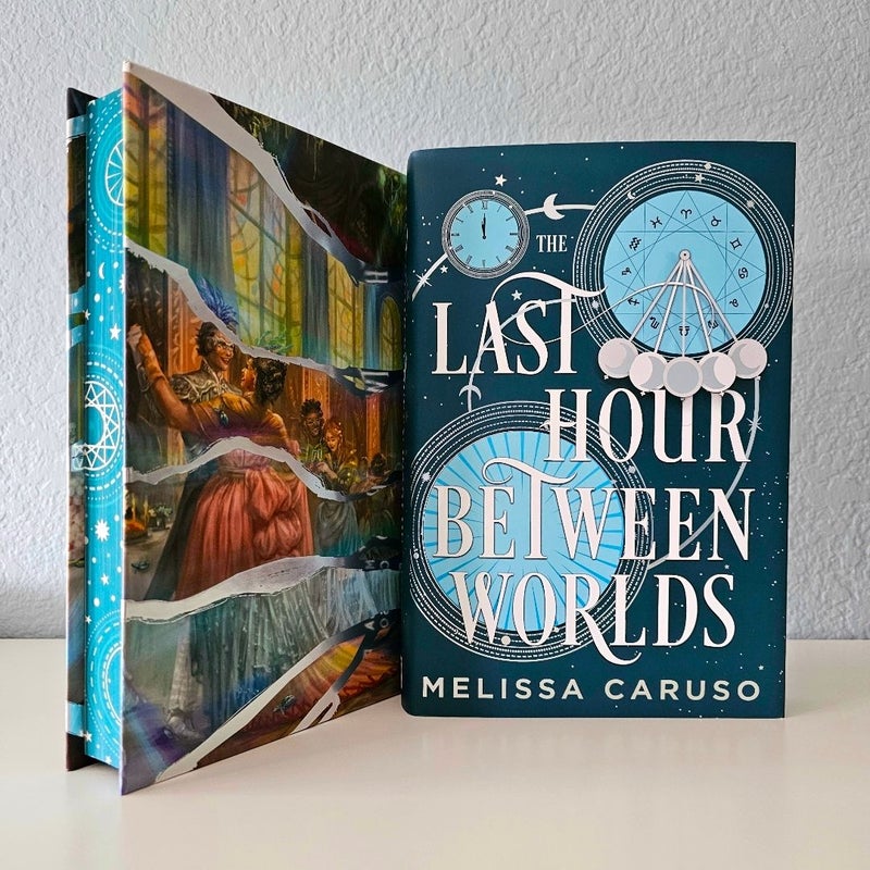 The Last Hour Between Worlds SIGNED by Melissa Caruso Illumicrate Special Edition NEW