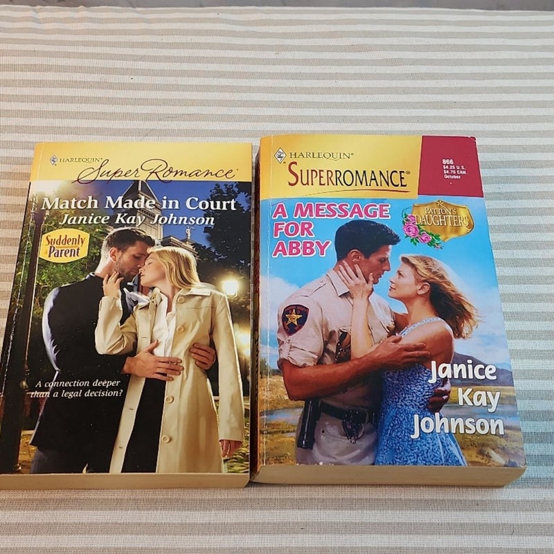 Janice Kay Johnson book lot