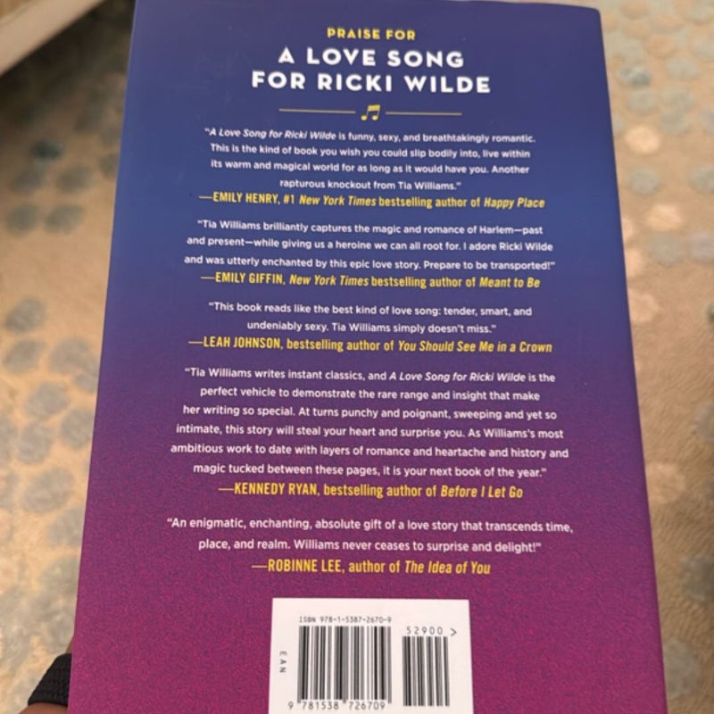 A Love Song for Ricki Wilde