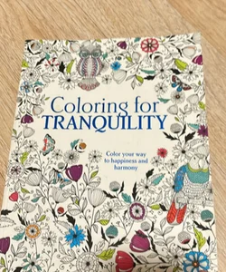 Coloring for Tranquility