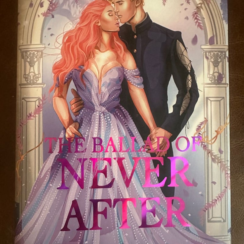 2024 Signed The ballad of never after UK Edition Dragon Secret Cover