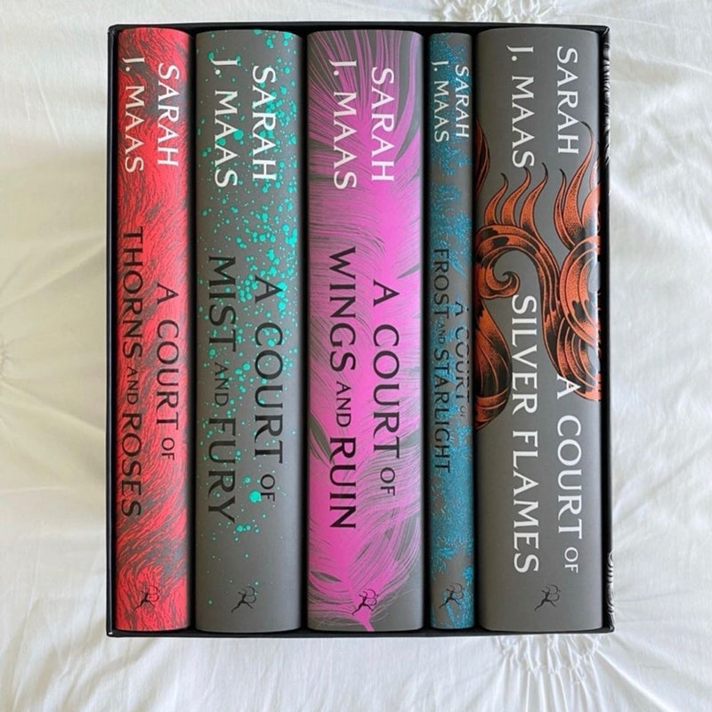 Acotar Series Hardcover Books Full 5 Book Set New By Sarah J Maas Hardcover Pangobooks 5150