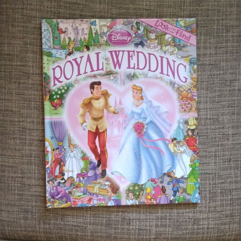 Disney Princess Royal Wedding Look and Find