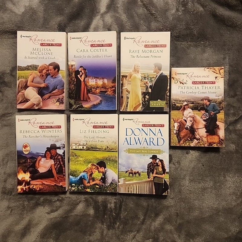 Harlequin Romance Novels (7)