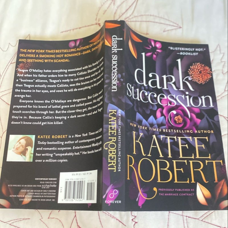 Dark Succession (previously Published As the Marriage Contract)