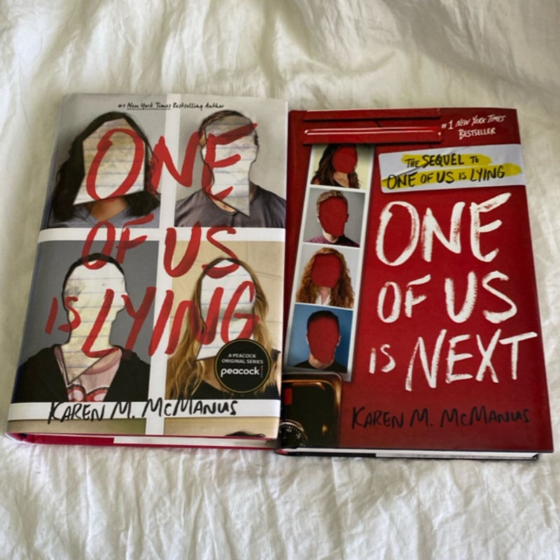 Karen M. Mcmanus 2-Book Box Set: One of Us Is Lying and One of Us Is Next