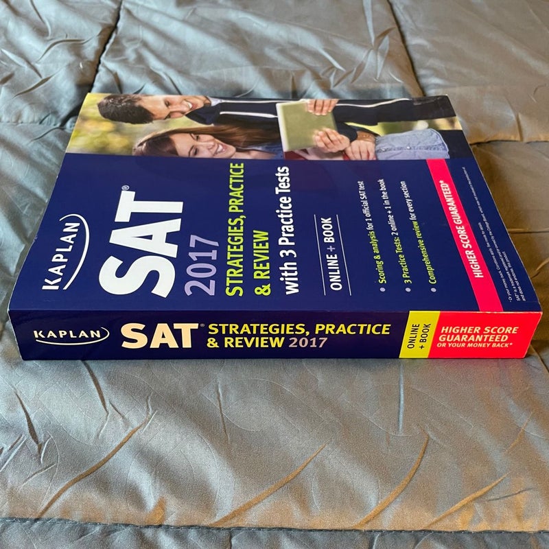 SAT 2017 Strategies, Practice and Review with 3 Practice Tests