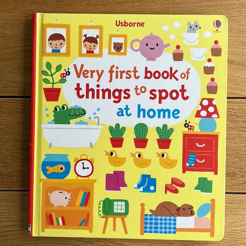 Very First Book of Things to Spot at Home - Usborne Children’s Book