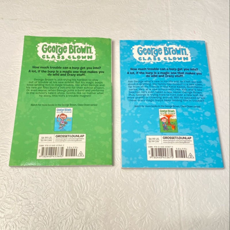 Lot of 2 George Brown Class Clown Books