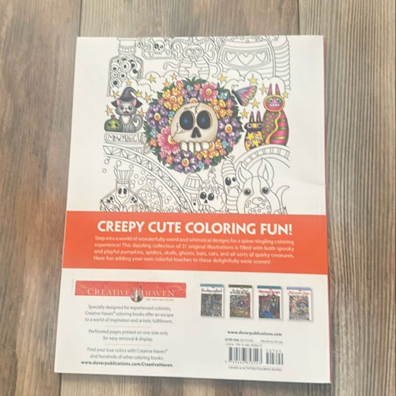 Creative Haven Haunted! Coloring Book