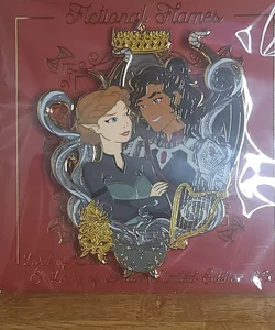 Cassian and Nesta Blissfully Bookish Limited Edition Fantasy Pin ACOTAR ACOMAF