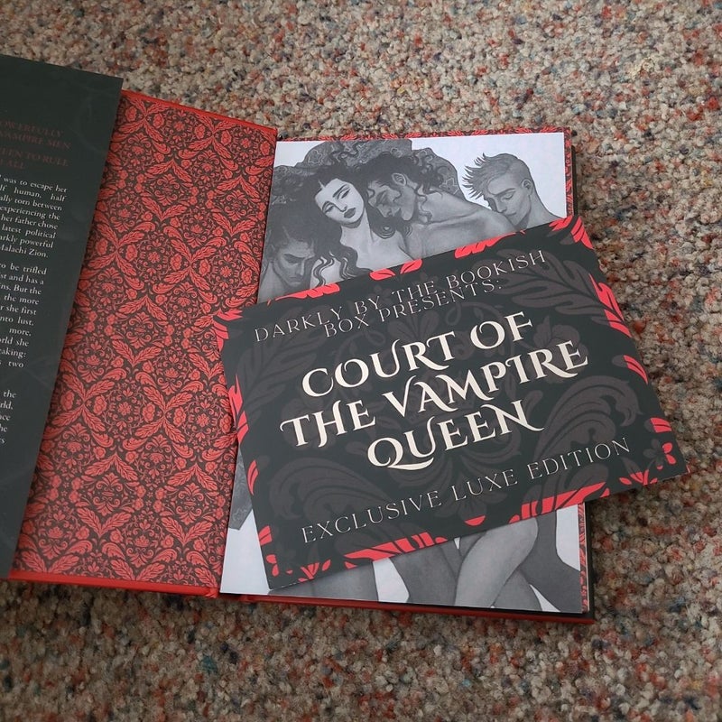 Bookish Box A Court of the Vampire Queen